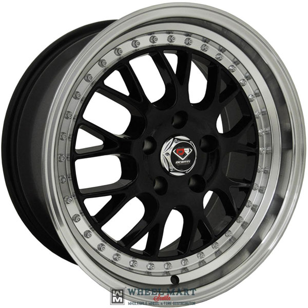 Dcenti Racing DCTL003 Black with Machined Lip