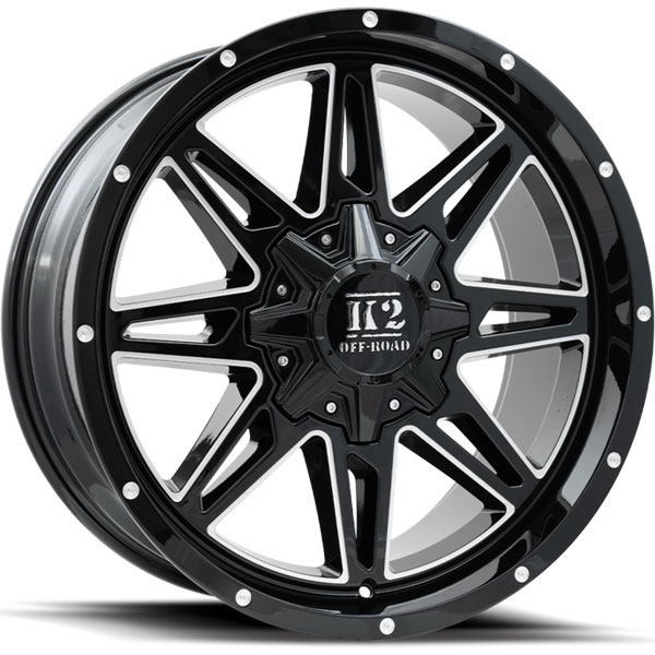 K2 OffRoad K11 Renegade Gloss Black with Milled Spokes