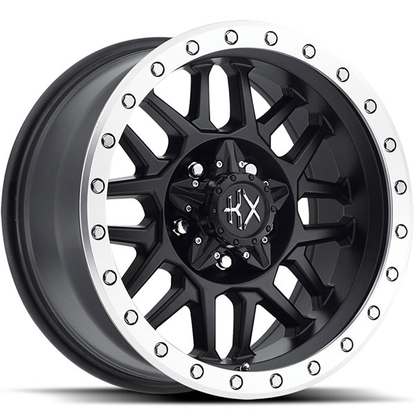 KX Offroad KX03 Matte Black with Machined Ring
