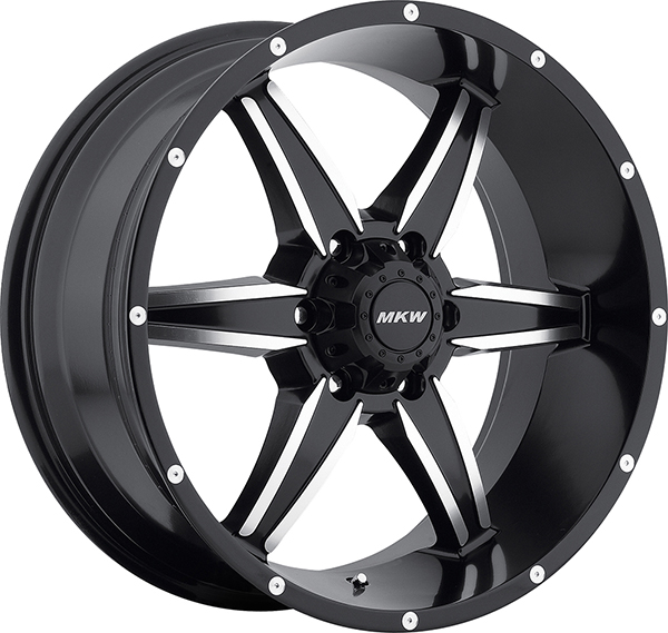 MKW M89 Satin Black with Machined Face and Black Lip