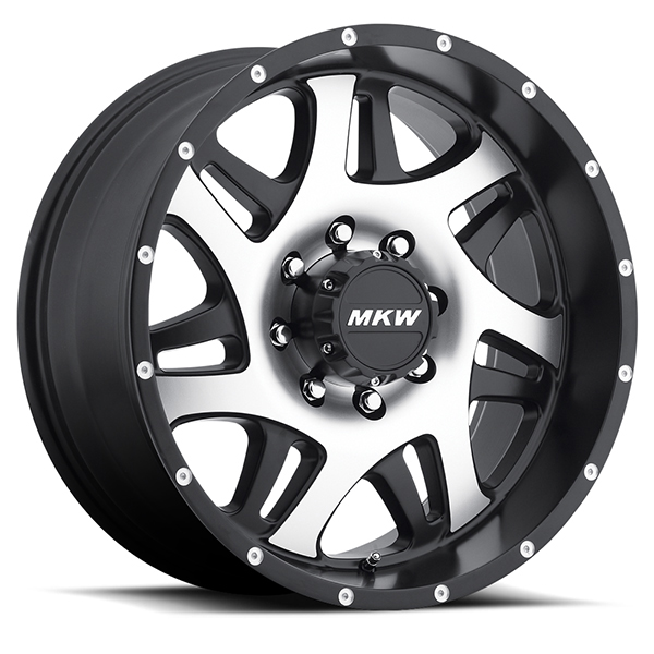 MKW M91 Gloss Black with Machined Face 8 Lug