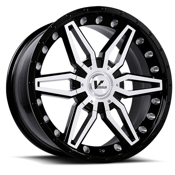 V-Rock VR4 Axial Gloss Black with Machined Face